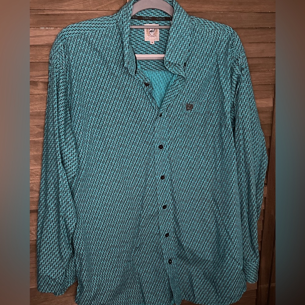 Cinch button down dress shirt